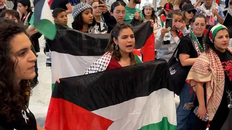 Filistinli sporcular, Paris’te coşkuyla karşılandı